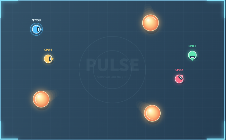 PULSE PANICのゲーム画面